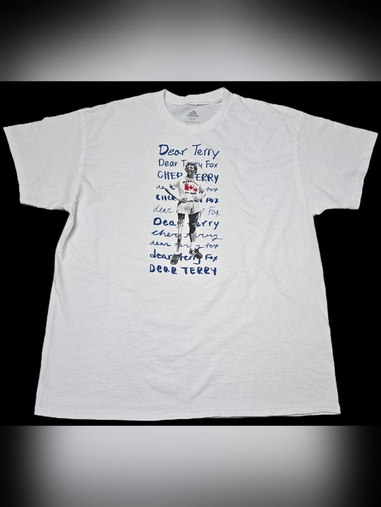 adidas Other - Adidas Terry Fox Graphic T-Shirt White Men’s XL